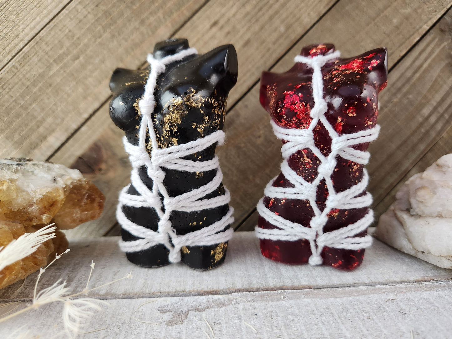 Shibari goddess statue decor