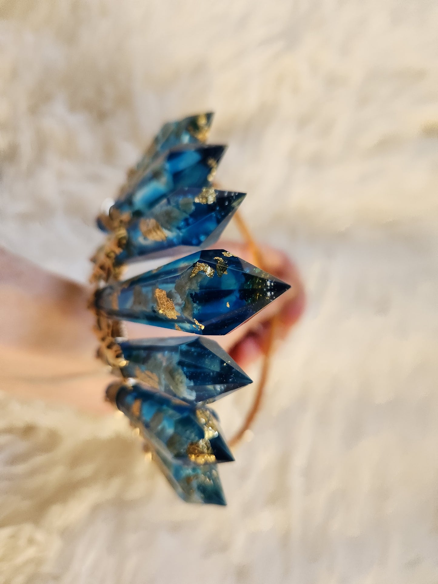 Hera goddess crown headpiece