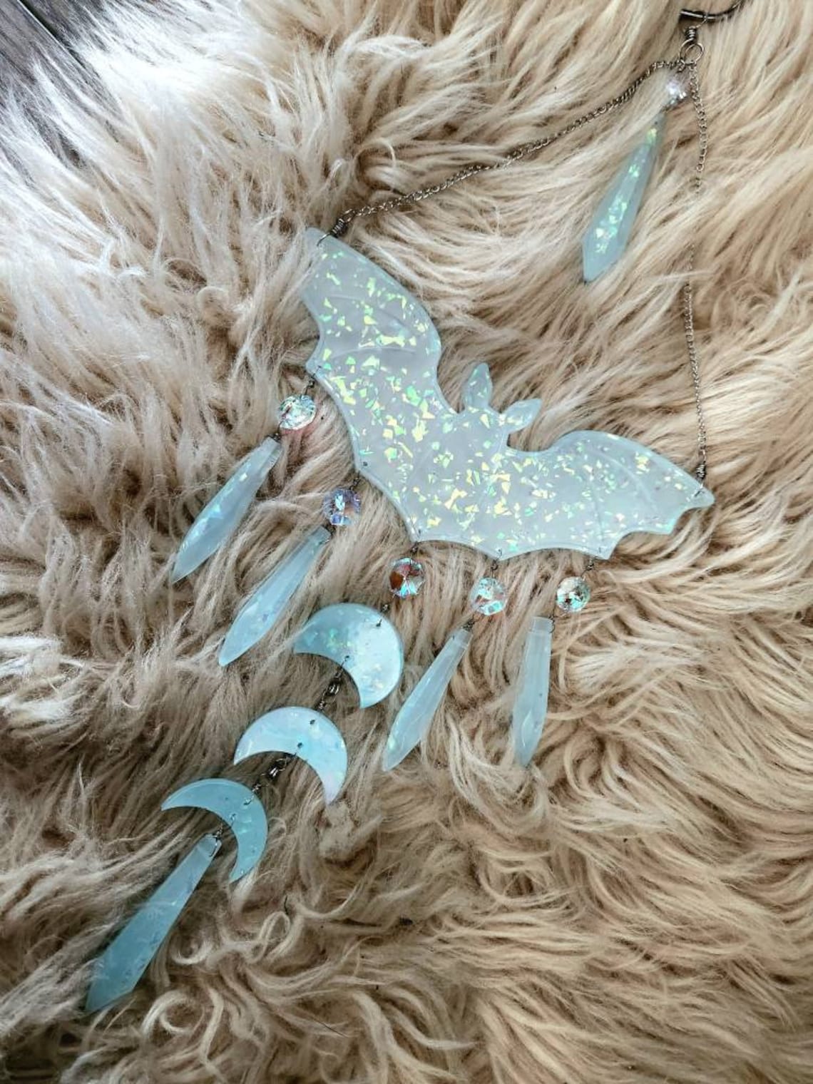 Sparkle & Glow bat suncatcher