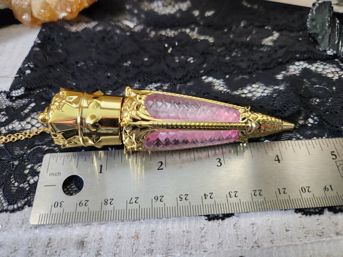 Immortality Elixir vial necklace