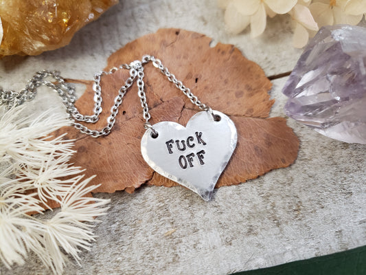F*ck off necklace