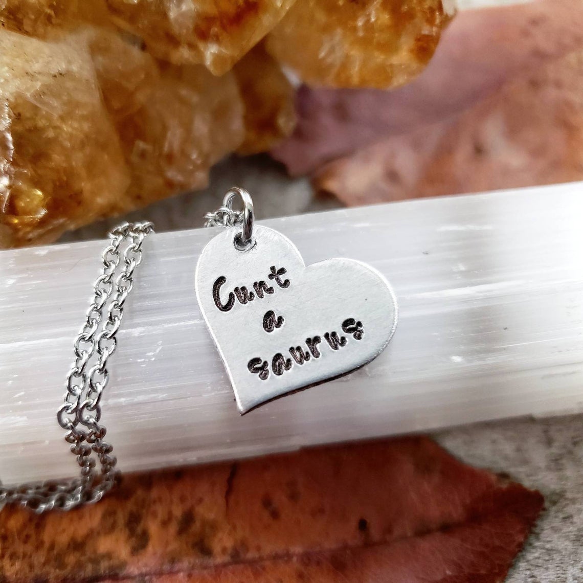 Cuntasaurus necklace