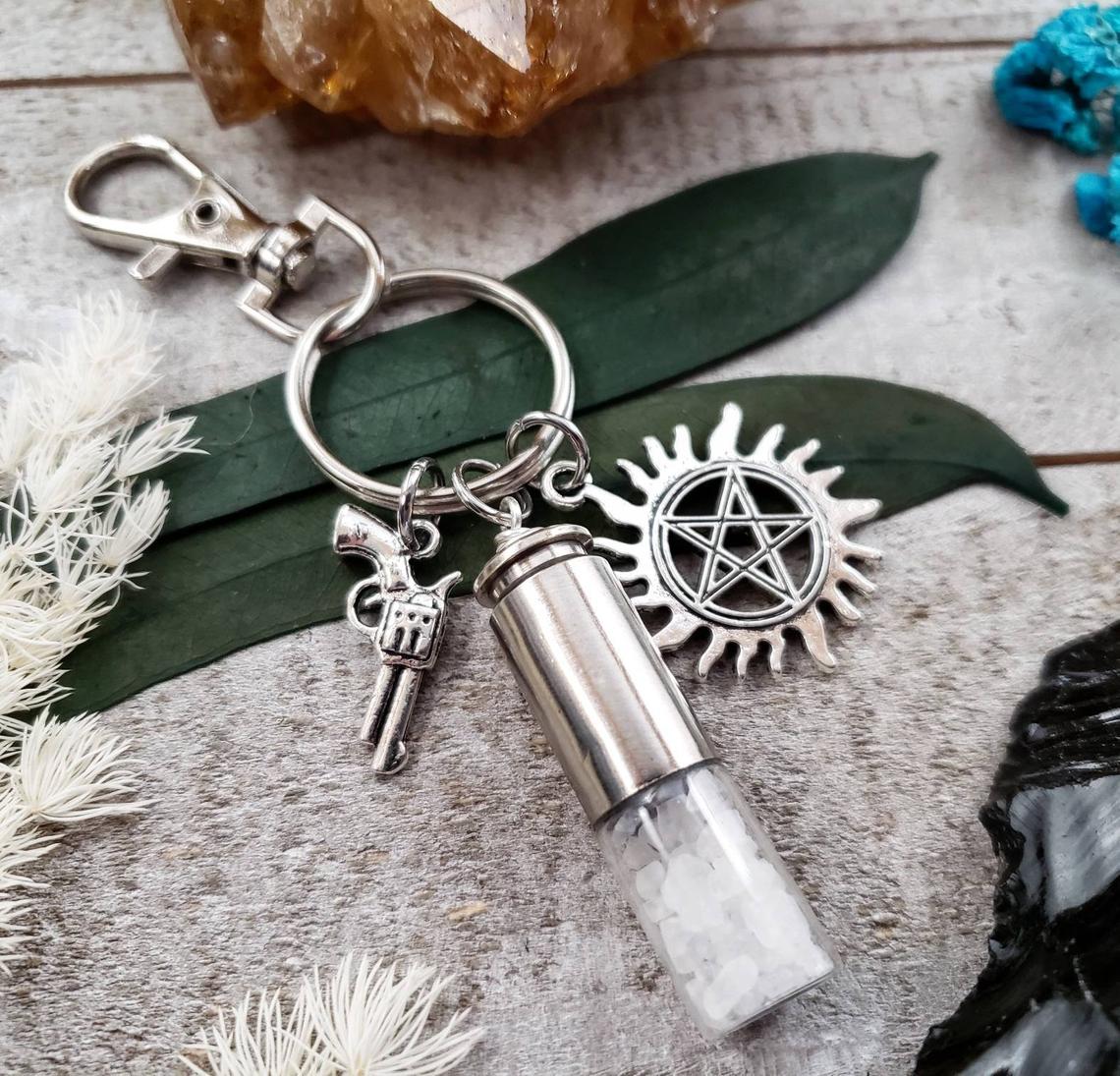 Supernatural Anti possession keychain