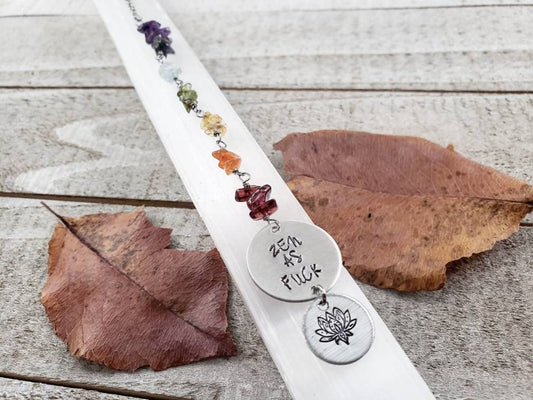 Yoga Chakra mirror charm