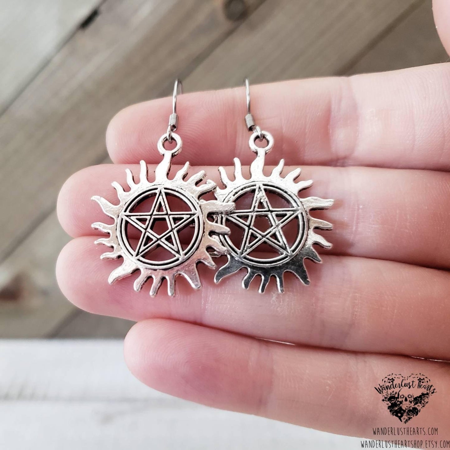 Supernatural Anti-possession earrings