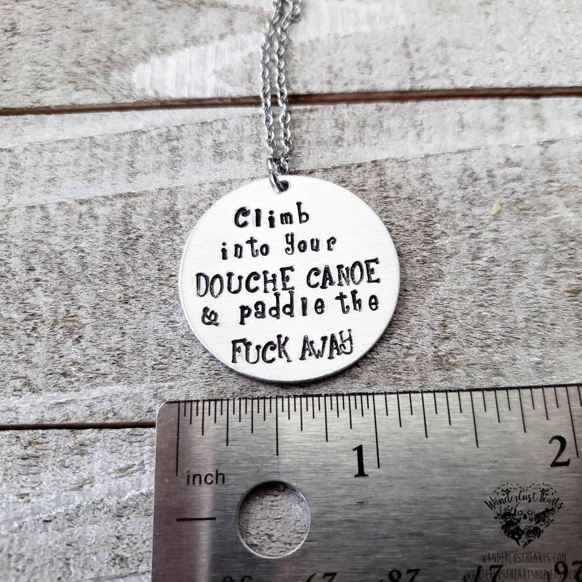 Douche Canoe necklace