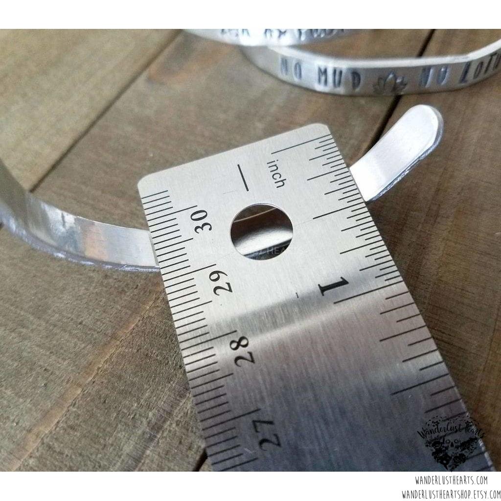 Find your tribe - love them hard Cuff bracelet-Wanderlust Hearts