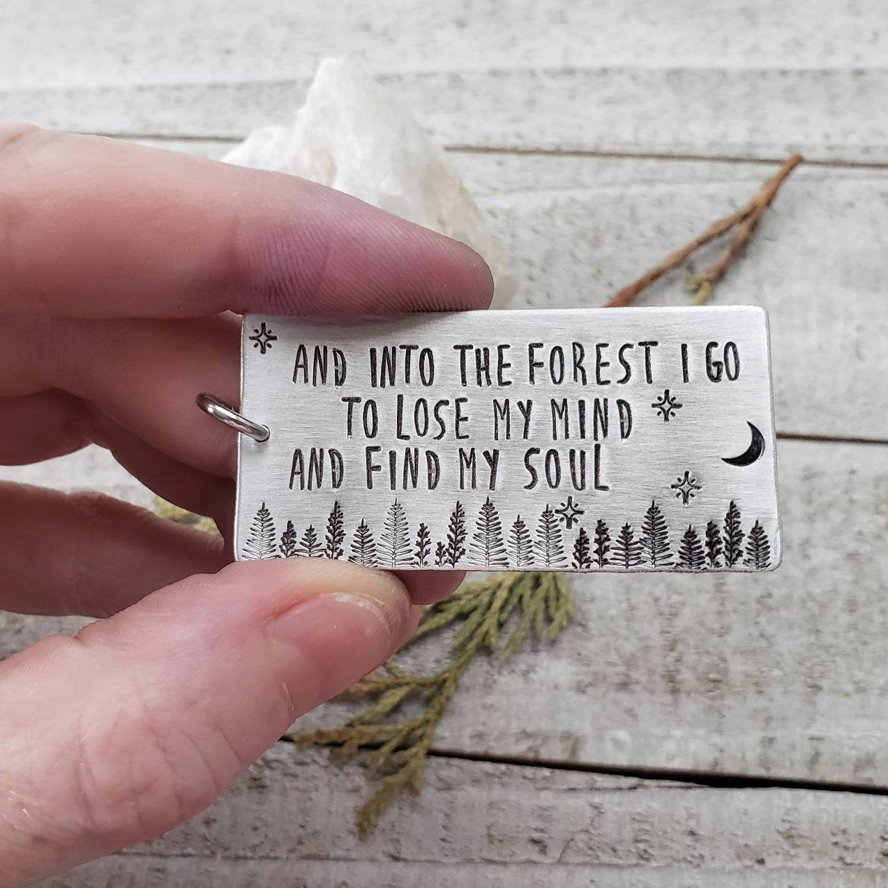Wanderlust Travel keychain