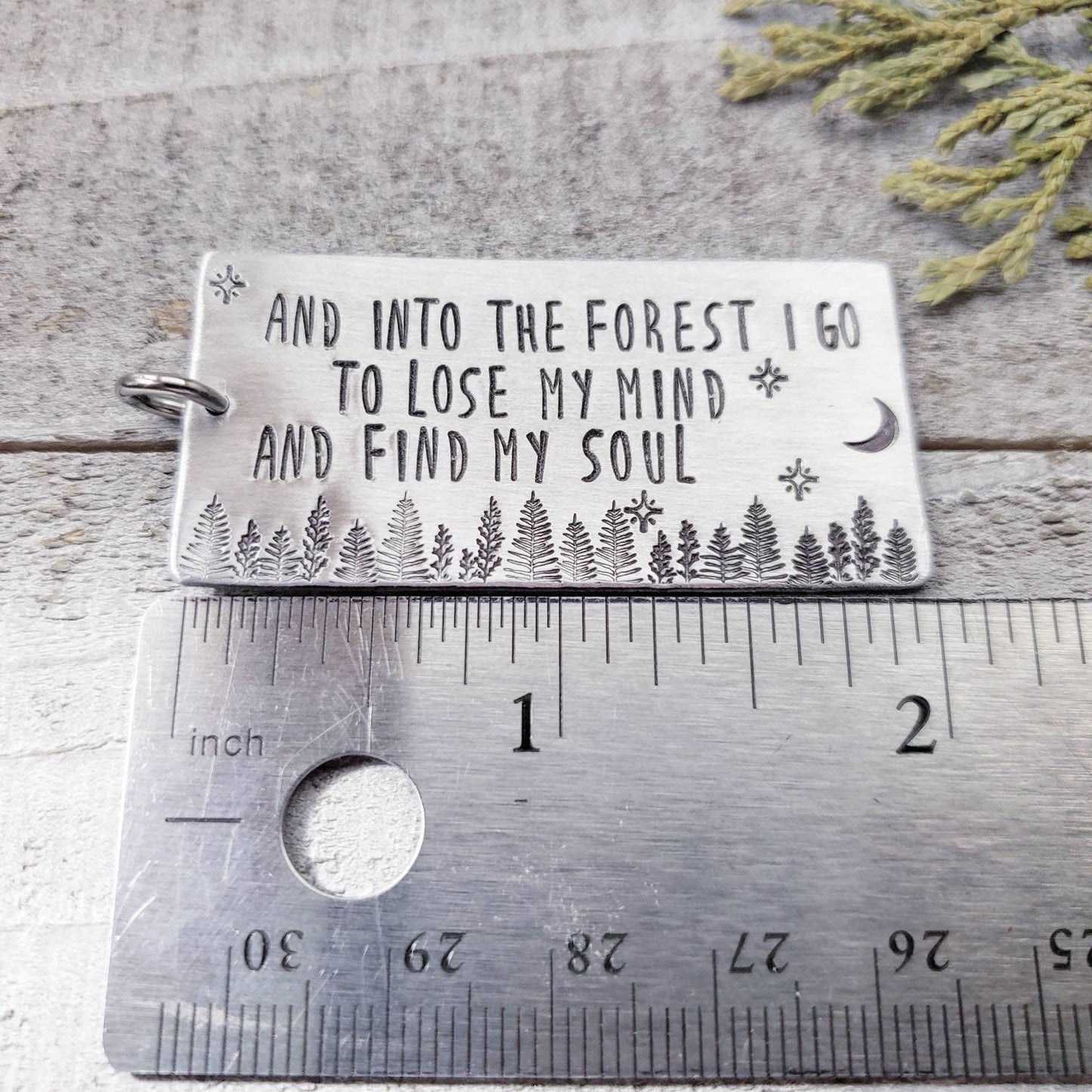 Wanderlust Travel keychain