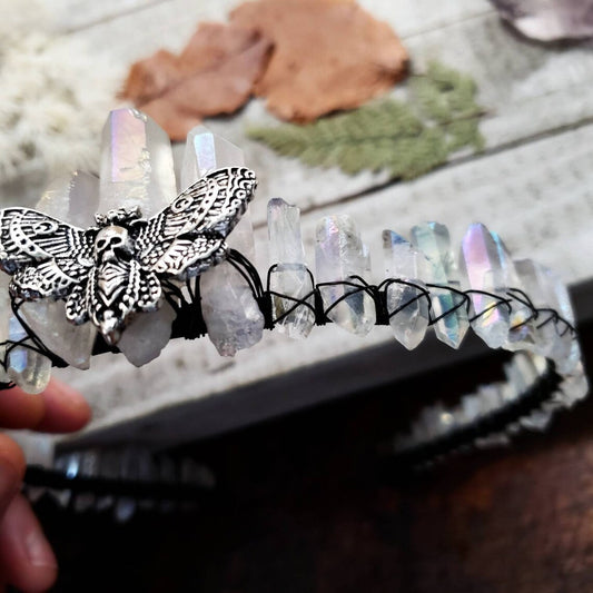 Queen of the moths Crystal crown