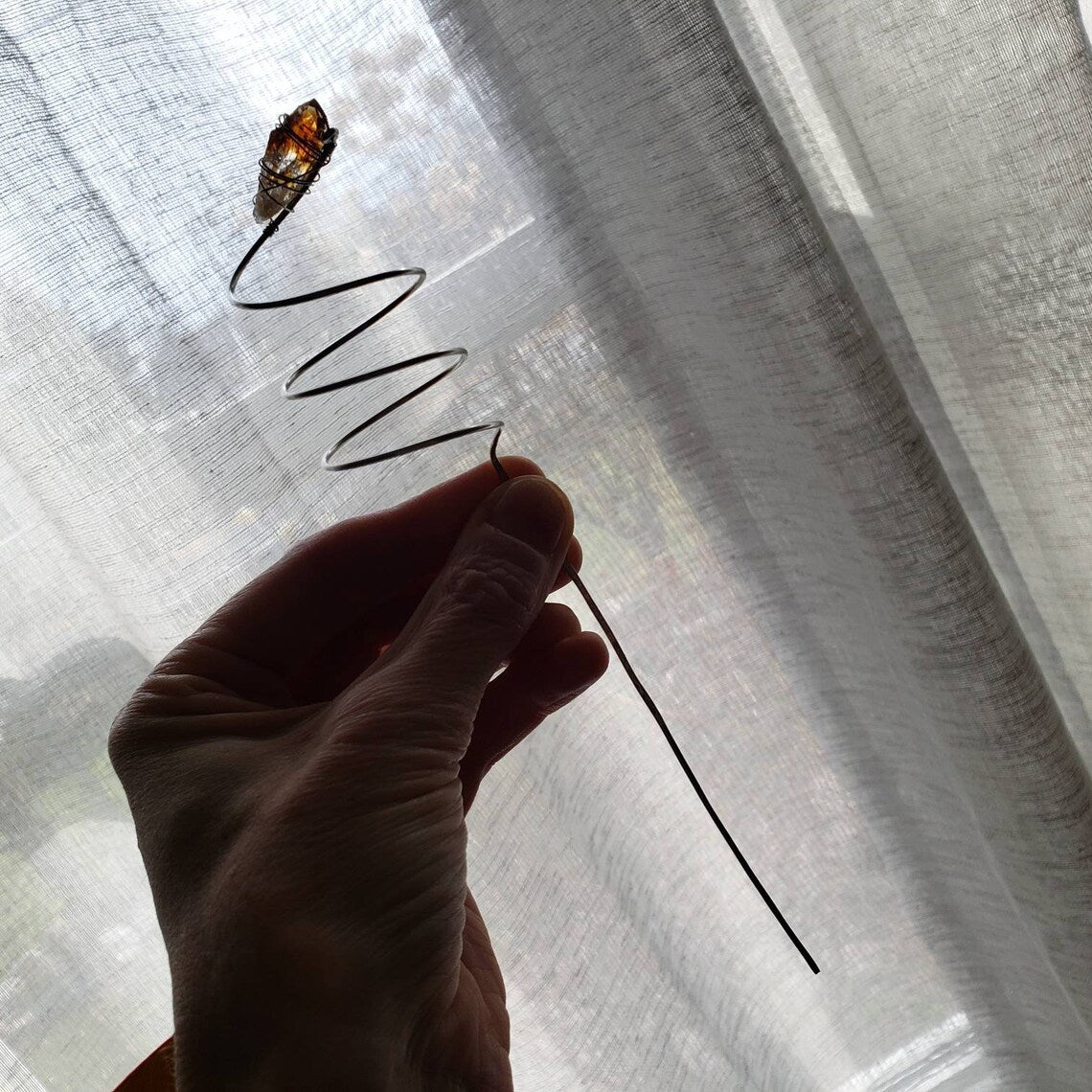 Citrine plant trellis stake