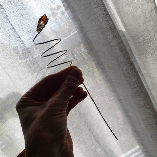 Amethyst plant trellis stake