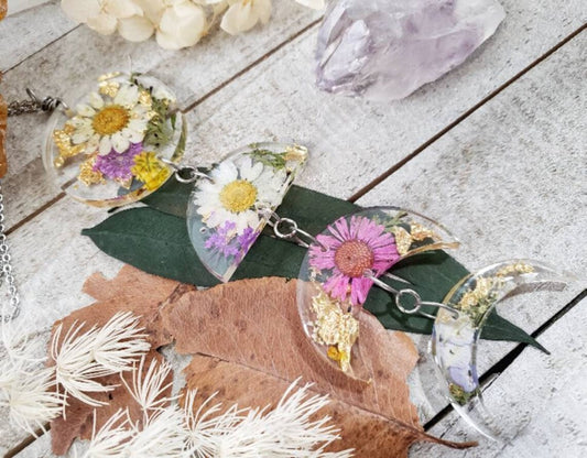 Mini moon phase travel hanger