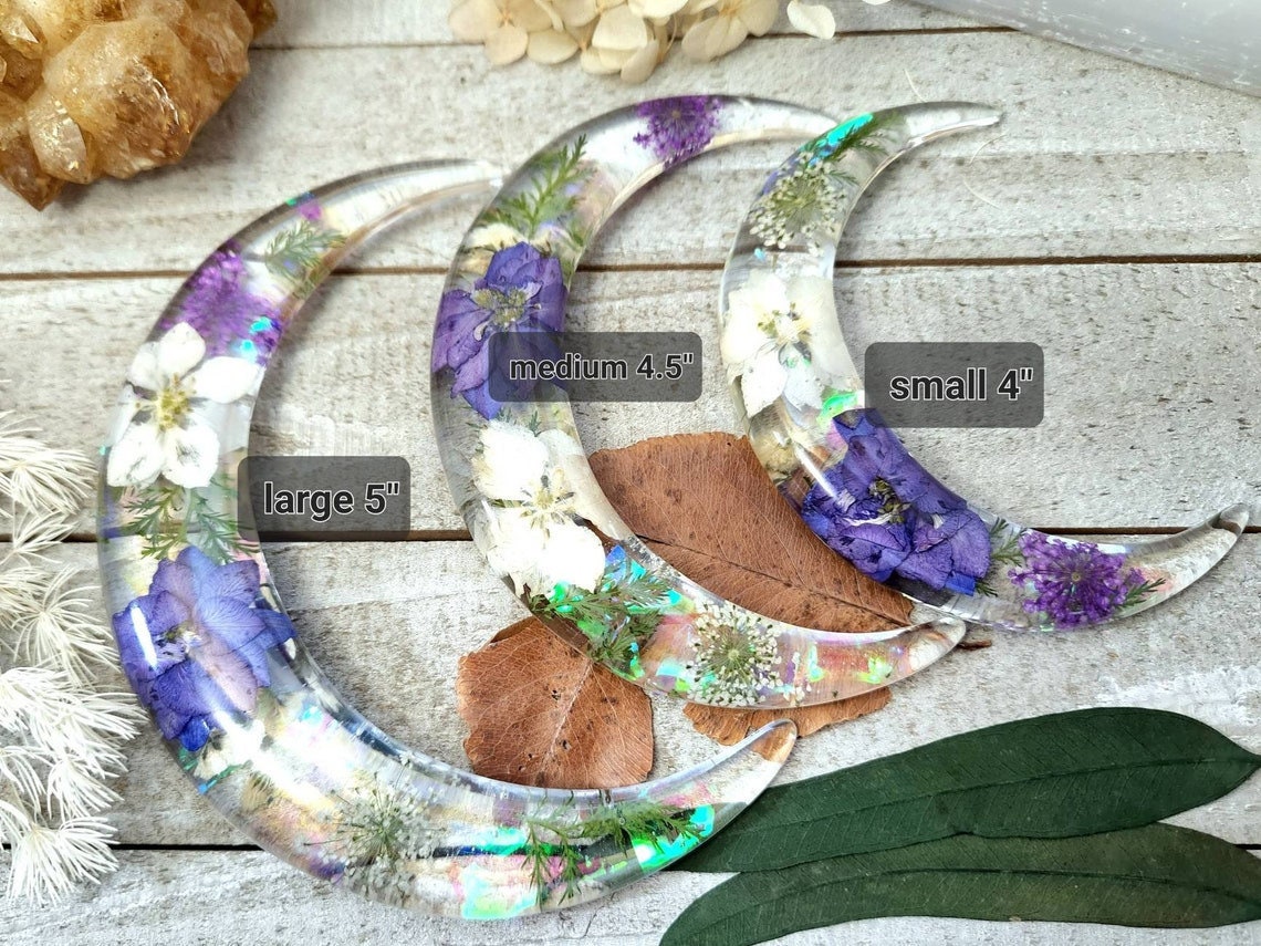 Mystical Tarot moon hair fork