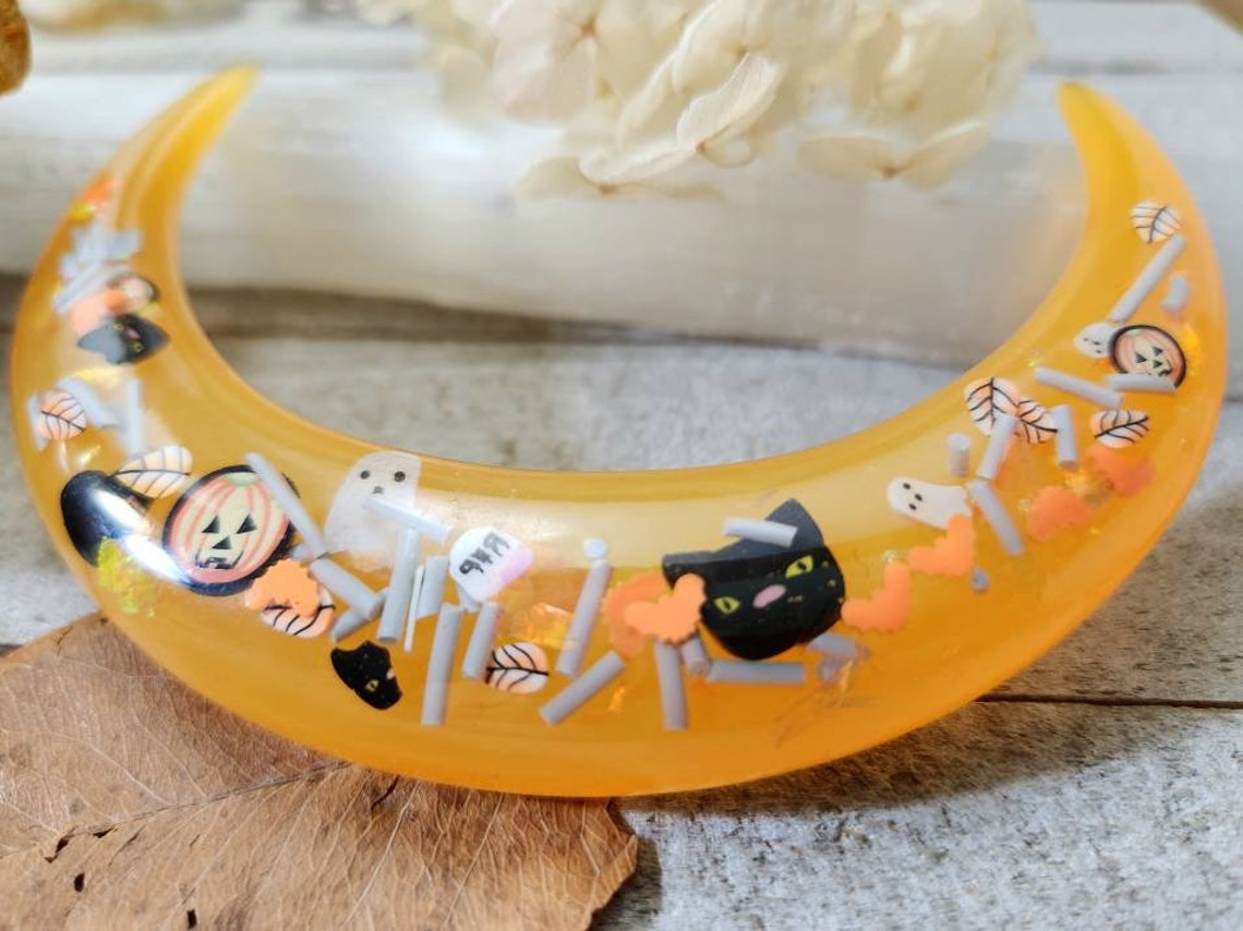 Halloween glow hair fork