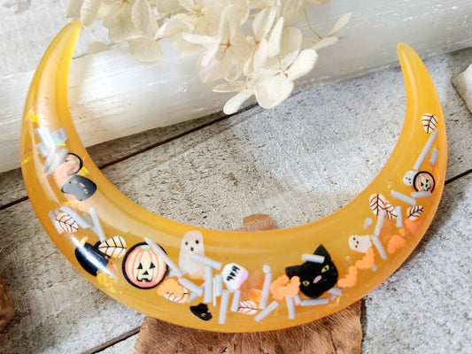 Halloween glow hair fork