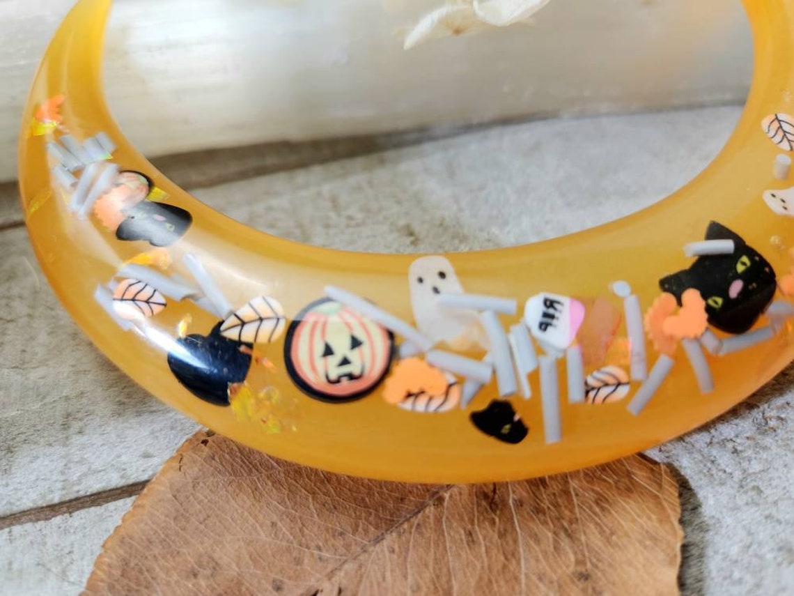 Halloween glow hair fork