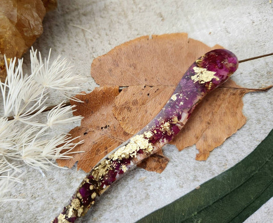 Rose goddess hair stick