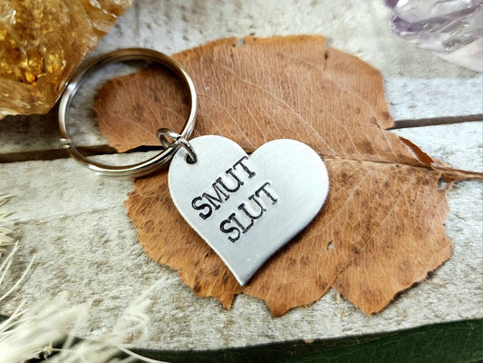 Smut book lover keychain