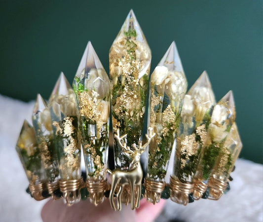 Artemis crown headpiece