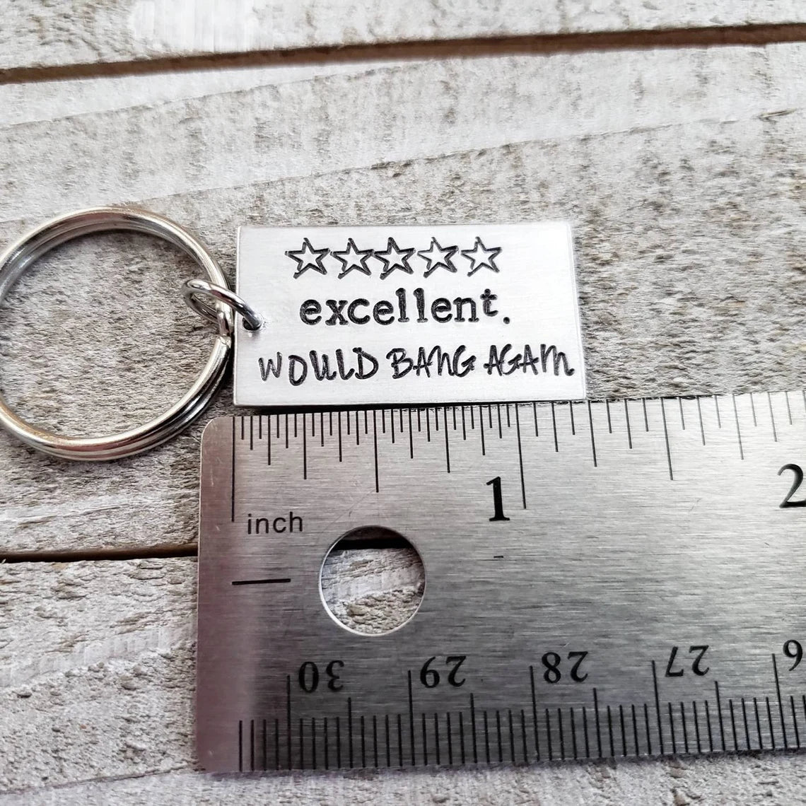 Five star skills keychain