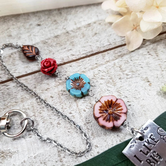 I like big plants crystal plant charm