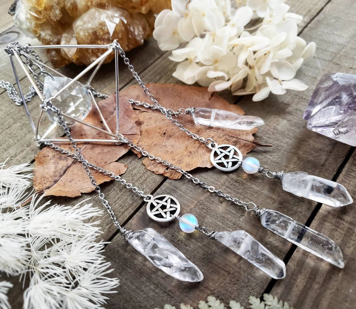 Pentacle prism suncatcher