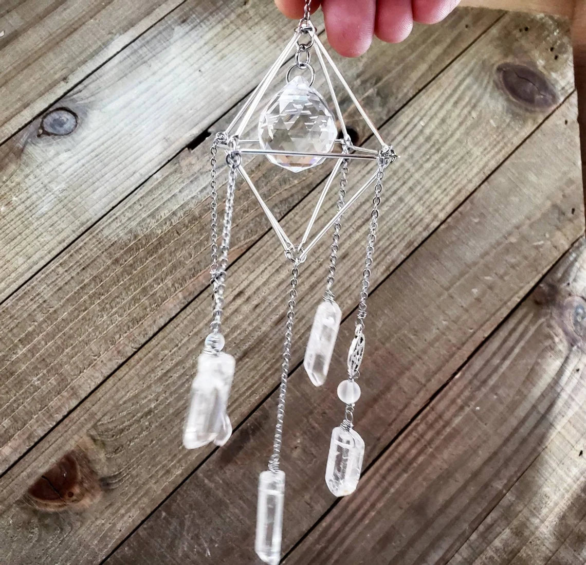 Pentacle prism suncatcher