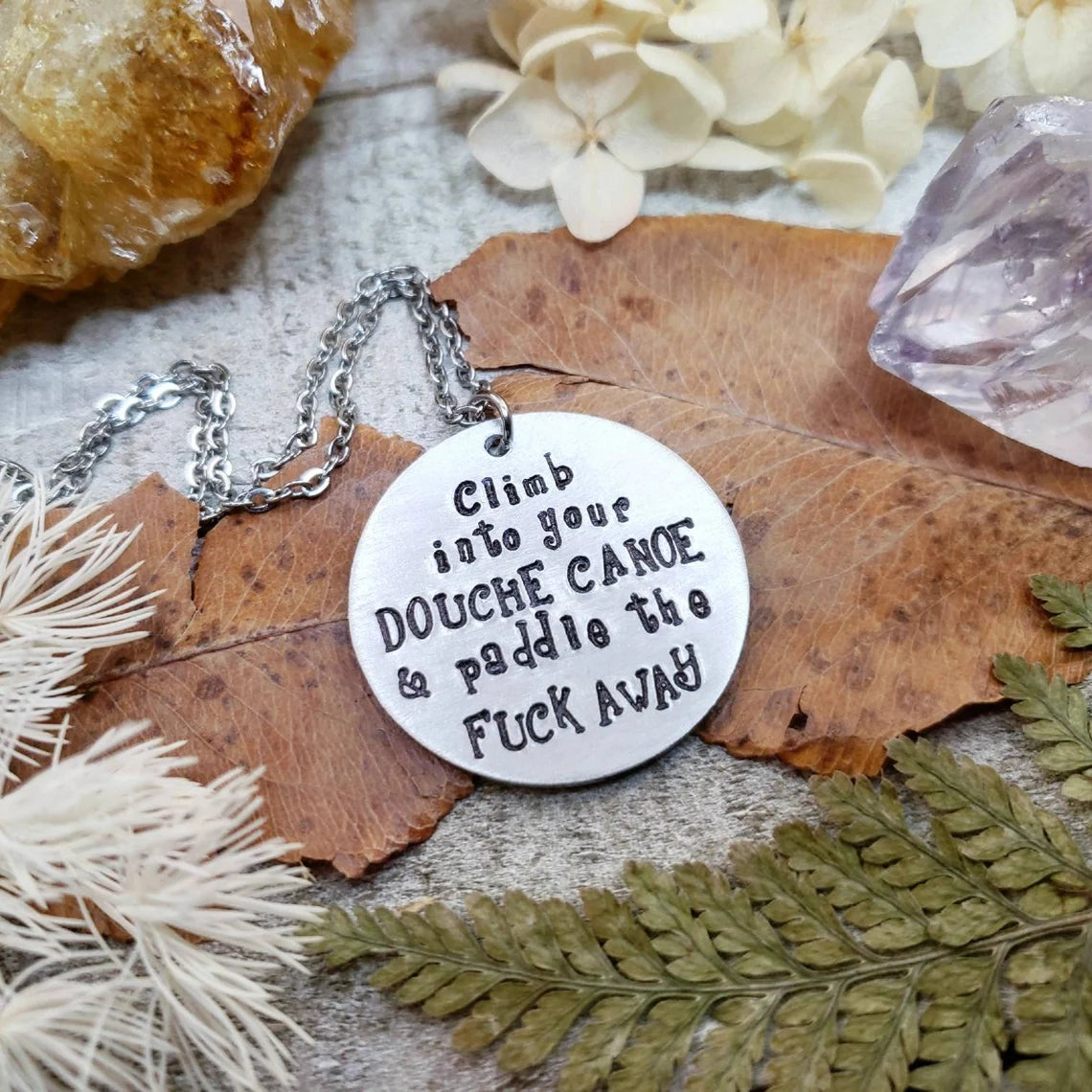 Douche Canoe necklace
