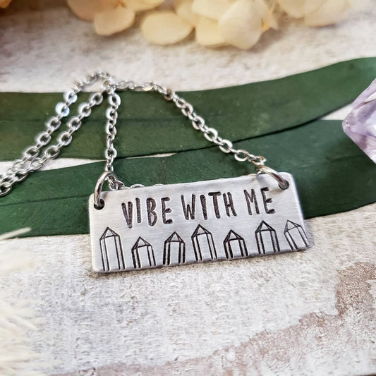 Vibe with me necklace