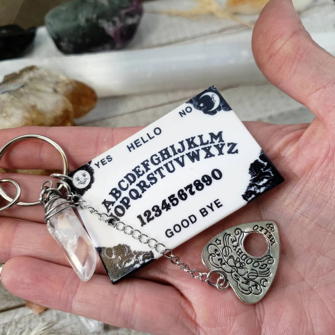 Celestial Spirit board keychain