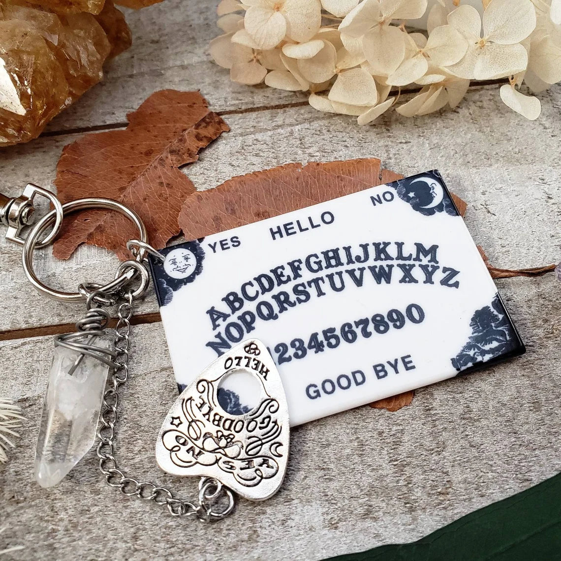 Spirit board keychain