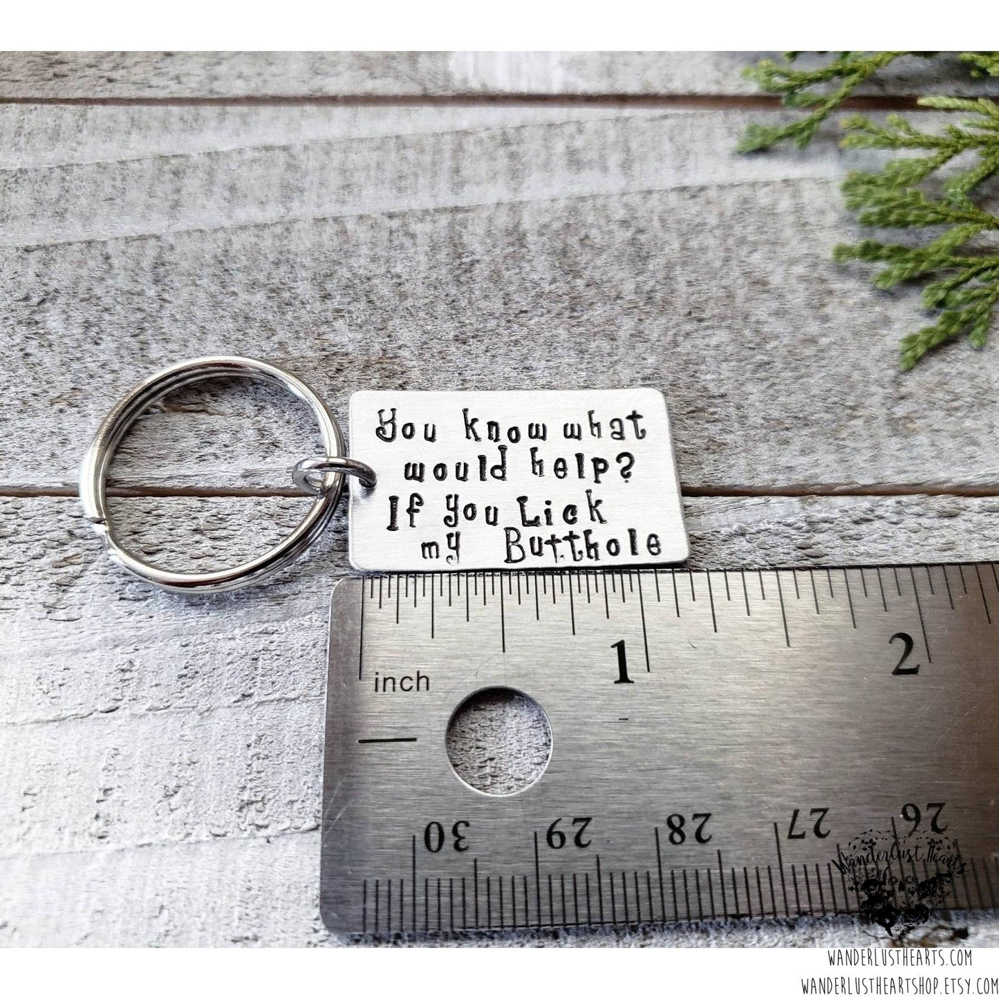 Lick my Butthole Keychain