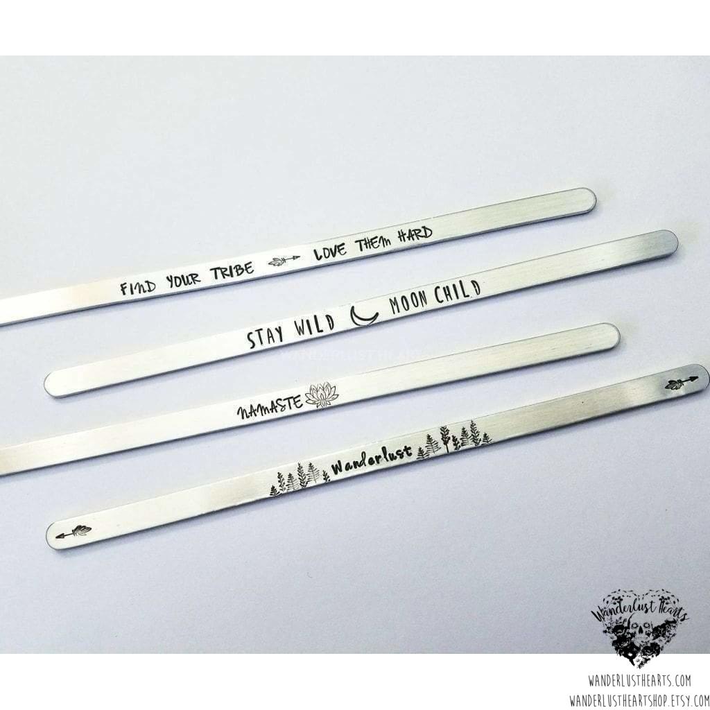 My Spirit animal has rabies stamped cuff bracelet-Wanderlust Hearts