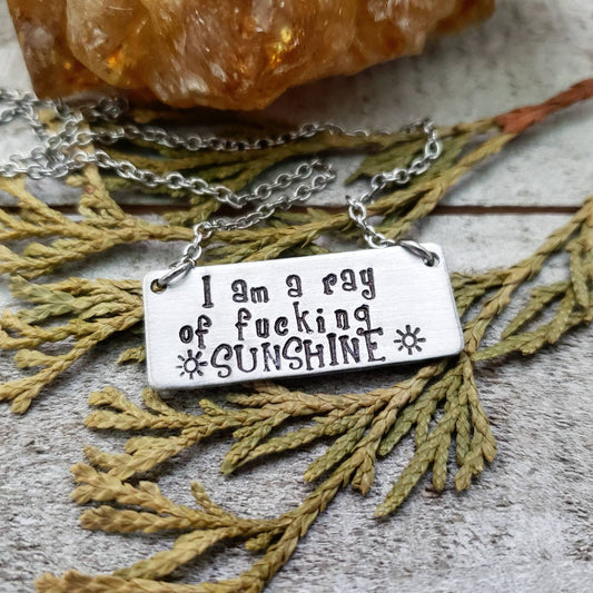 Ray of sunshine necklace