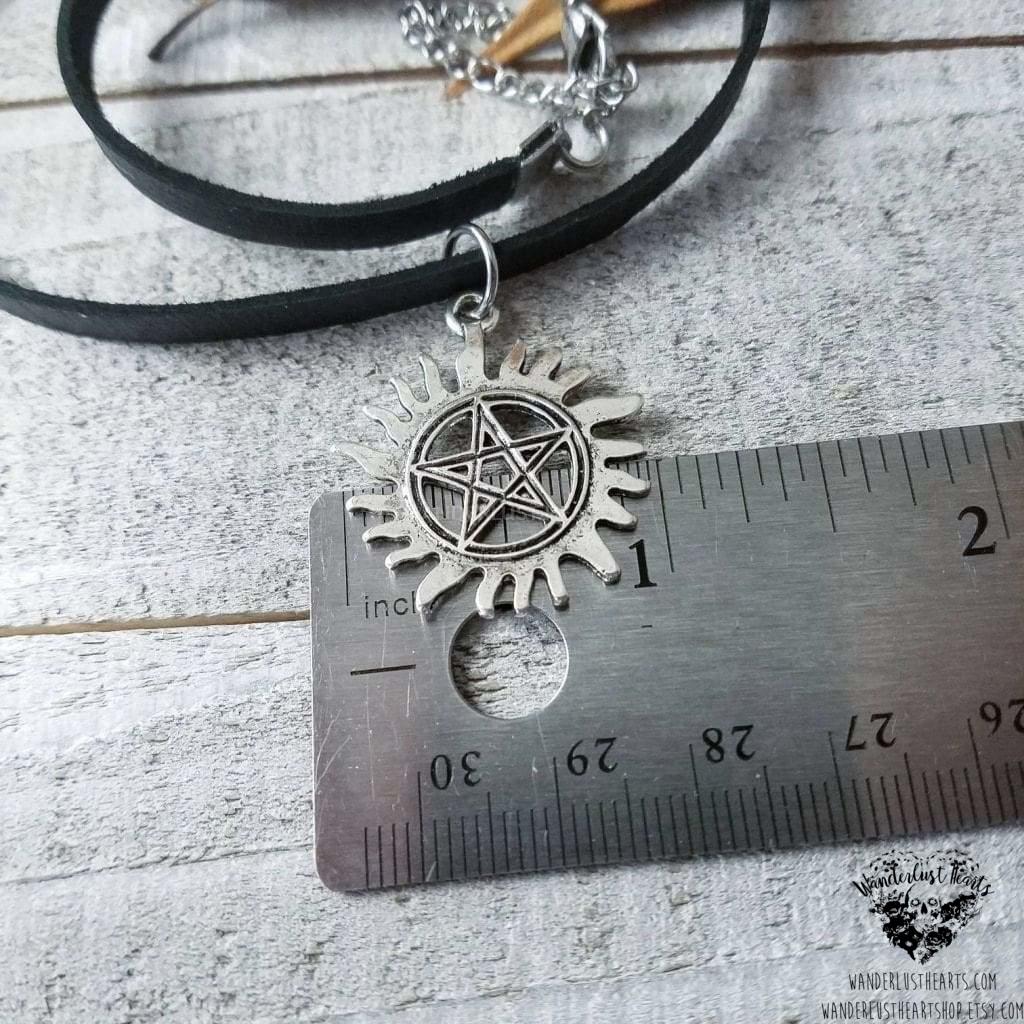 Supernatural Anti possession choker necklace-Wanderlust Hearts