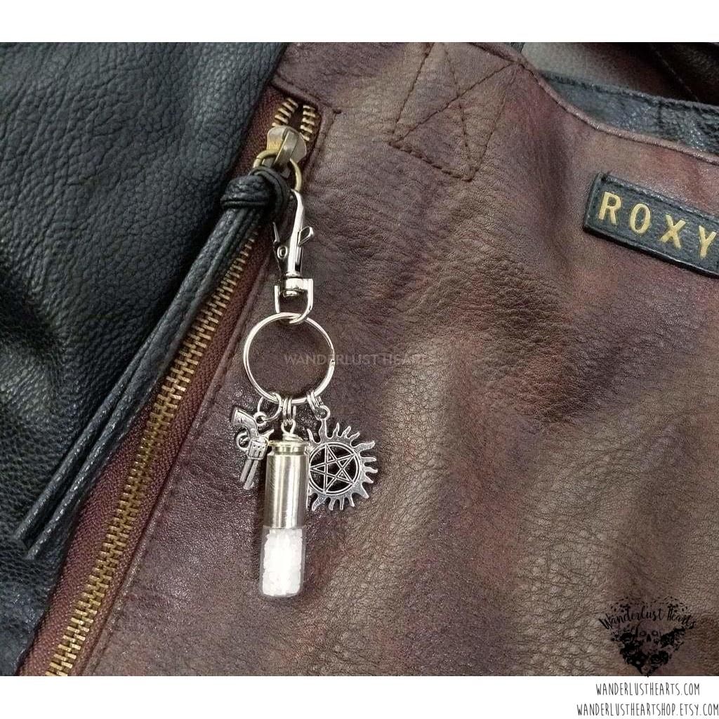 Supernatural Anti possession keychain-Wanderlust Hearts