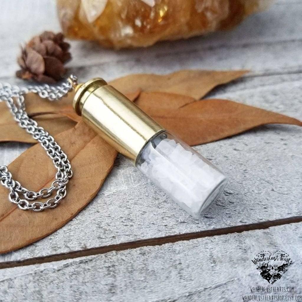 Supernatural rock salt necklace-Wanderlust Hearts