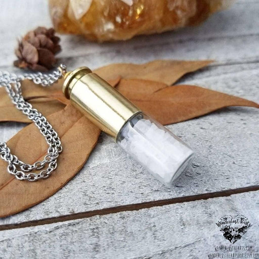 Supernatural rock salt necklace-Wanderlust Hearts