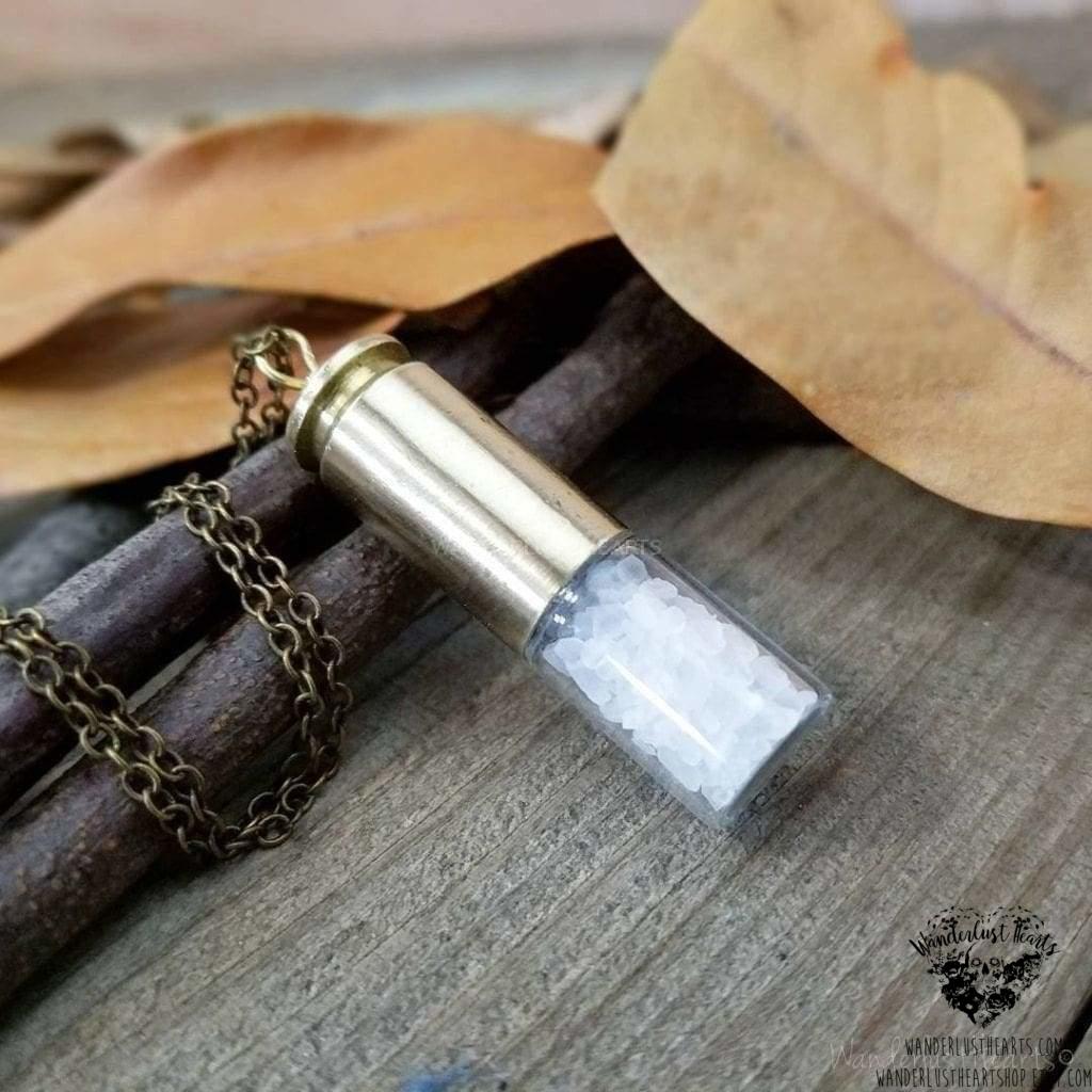 Supernatural rock salt necklace-Wanderlust Hearts