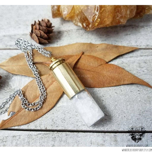 Supernatural rock salt necklace-Wanderlust Hearts