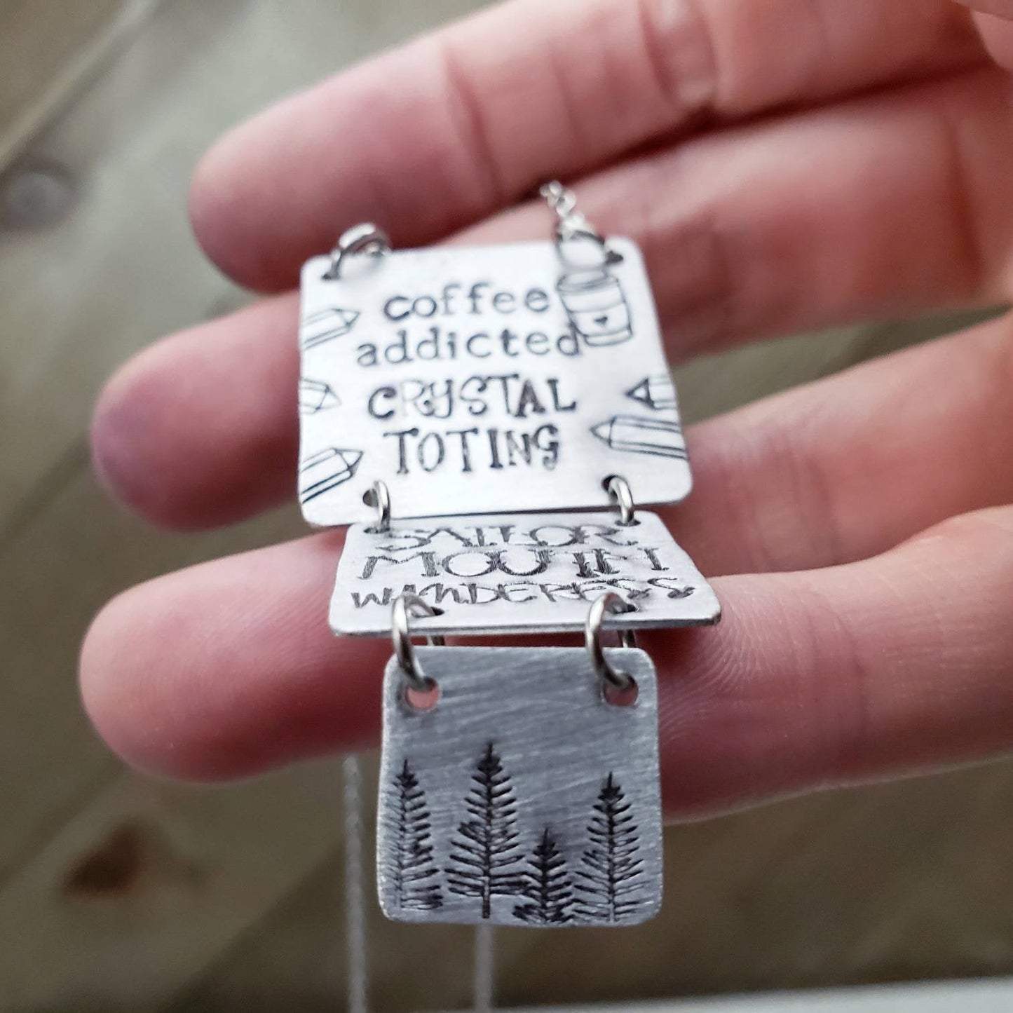 Wanderlust Hearts signature necklace