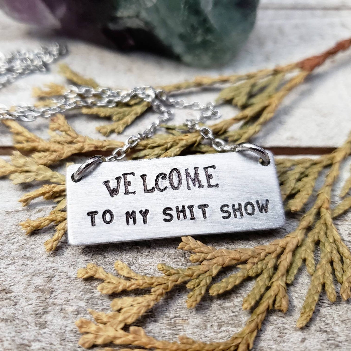 Welcome to my sh*t show necklace