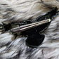 Goth raven hairlcip barrette