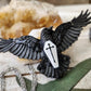 Goth Raven necklace