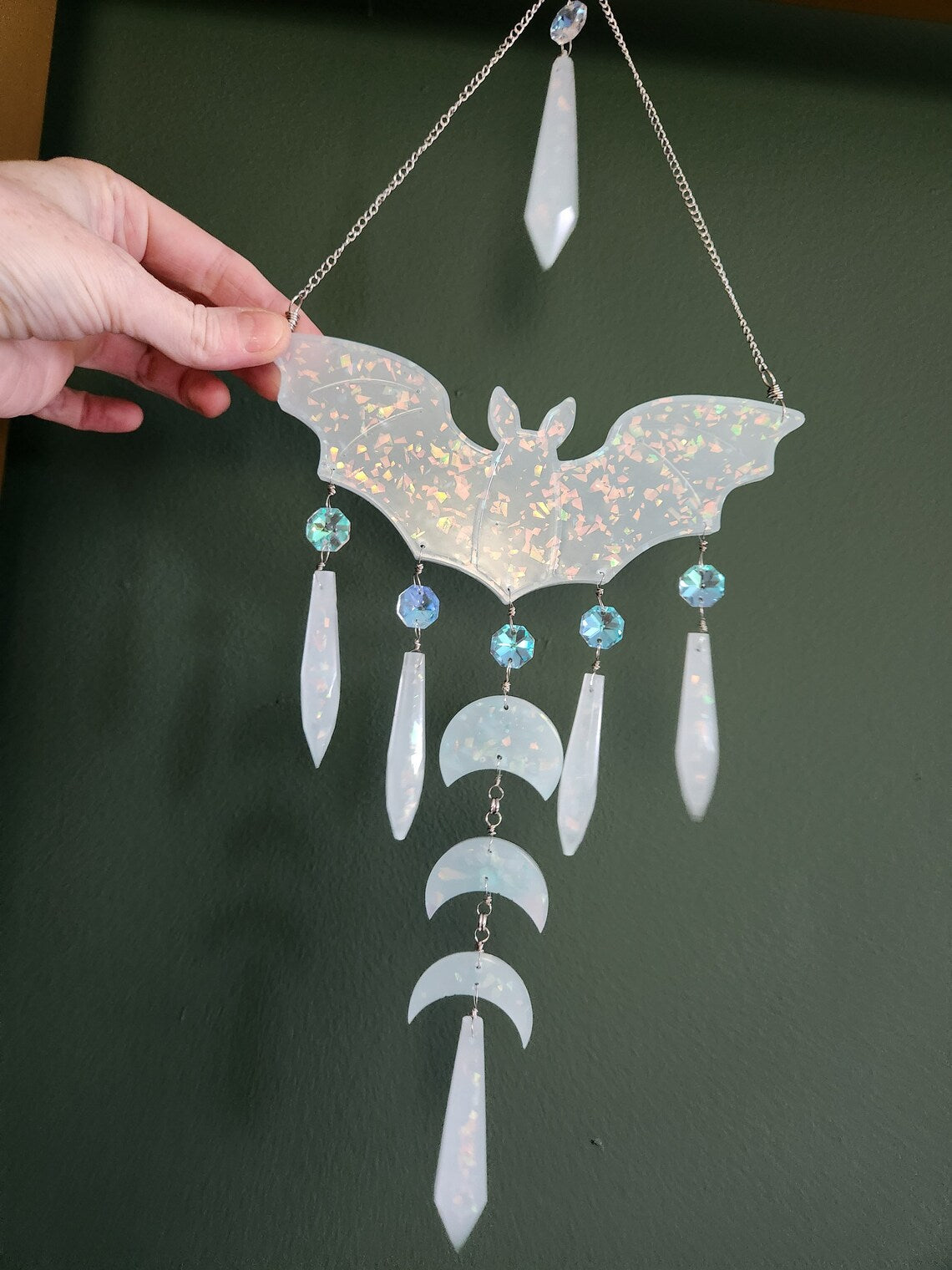 Sparkle & Glow bat suncatcher