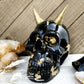 Goth Devil horn skull decor