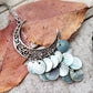 Shell moon necklace