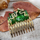 Medusa Quartz hair comb