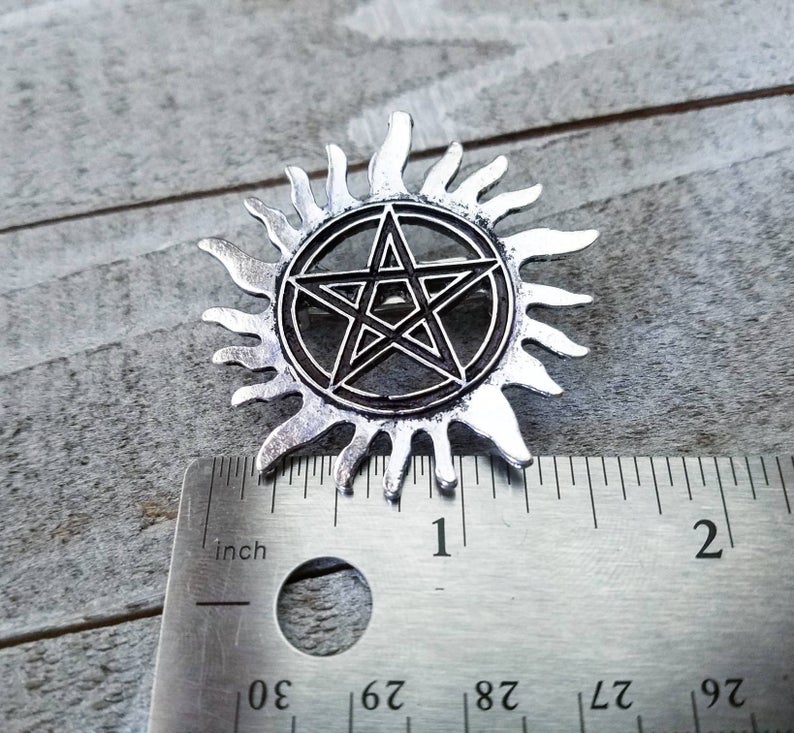 Supernatural Anti possession sigil pin